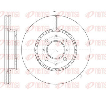 Brzdový kotouč REMSA 61096.10