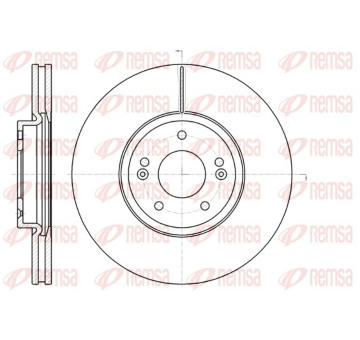 Brzdový kotouč REMSA 61102.10
