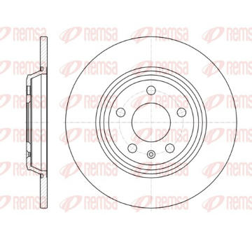 Brzdový kotouč REMSA 61112.00
