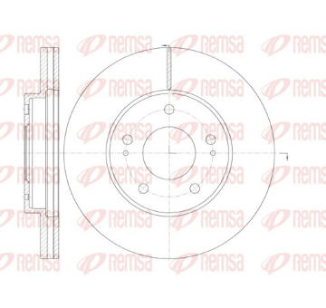 Brzdový kotouč REMSA 61130.10