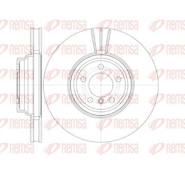 Brzdový kotouč REMSA 61132.10