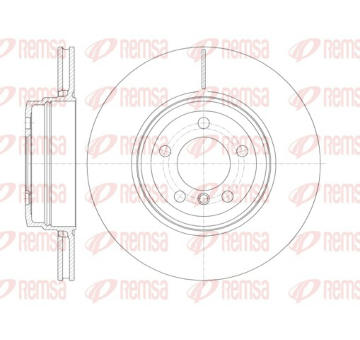 Brzdový kotouč REMSA 61141.10