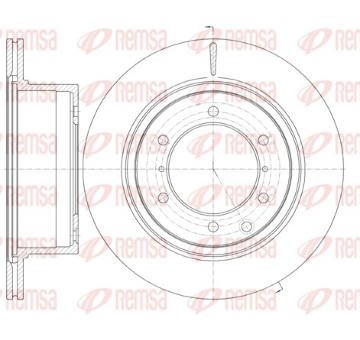 Brzdový kotouč REMSA 61159.10