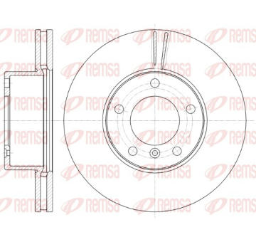 Brzdový kotouč REMSA 61161.10