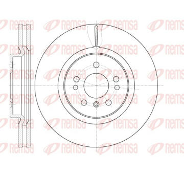 Brzdový kotouč REMSA 61165.10