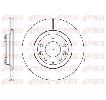 Brzdový kotouč REMSA 61215.10