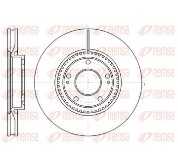 Brzdový kotouč REMSA 61217.10