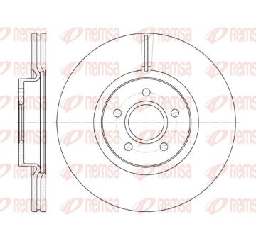 Brzdový kotouč REMSA 61223.10