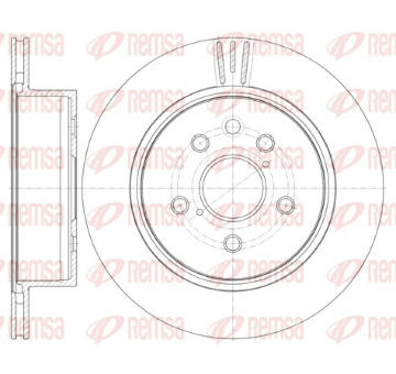 Brzdový kotouč REMSA 61255.10