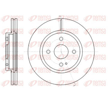 Brzdový kotouč REMSA 61266.10
