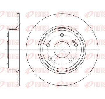 Brzdový kotouč REMSA 61278.00