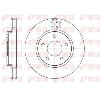 Brzdový kotouč REMSA 61291.10