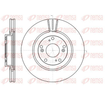 Brzdový kotouč REMSA 61297.10