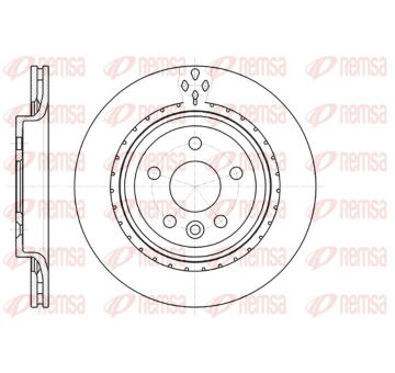 Brzdový kotouč REMSA 61305.10