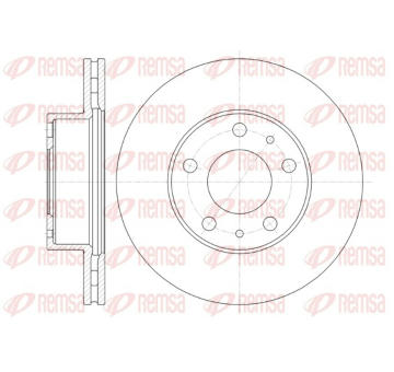 Brzdový kotouč REMSA 61351.10