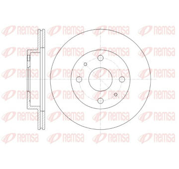 Brzdový kotouč REMSA 61355.10