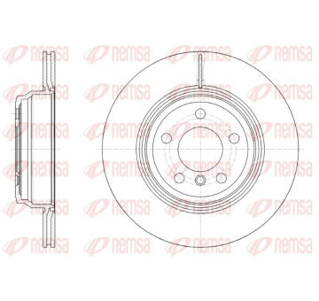 Brzdový kotouč REMSA 61547.10