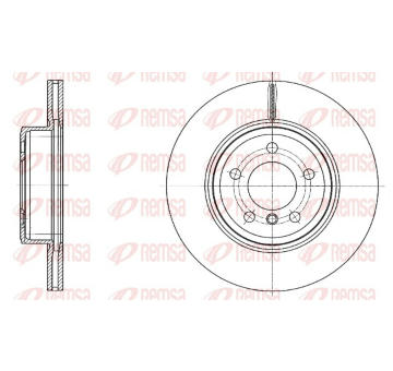 Brzdový kotouč REMSA 61548.10