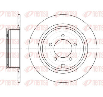 Brzdový kotouč REMSA 61554.00