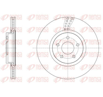 Brzdový kotouč REMSA 61561.10