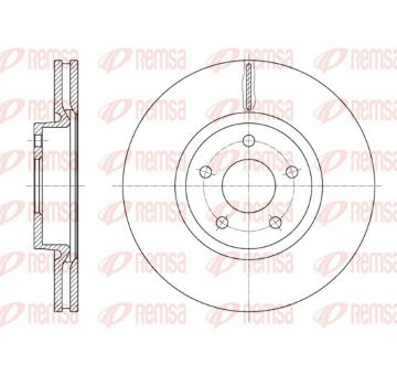 Brzdový kotouč REMSA 61562.10