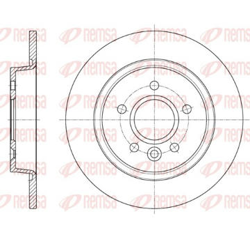 Brzdový kotouč REMSA 61590.00