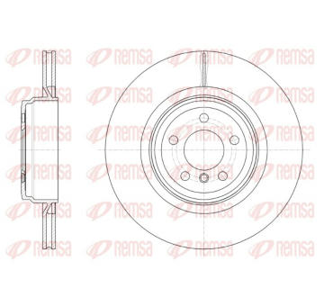 Brzdový kotouč REMSA 61599.10