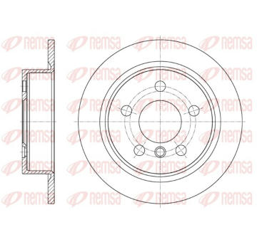 Brzdový kotouč REMSA 61618.00
