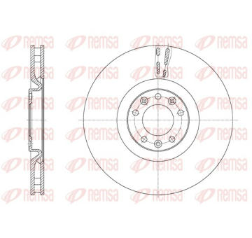 Brzdový kotouč REMSA 61629.10