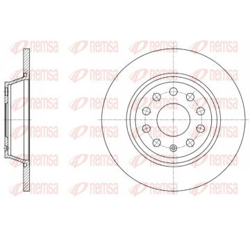 Brzdový kotouč REMSA 61646.00