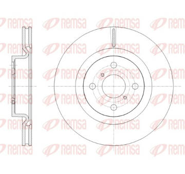 Brzdový kotouč REMSA 61656.10