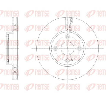Brzdový kotouč REMSA 61659.10