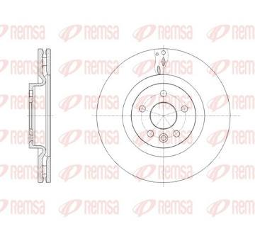 Brzdový kotouč REMSA 61786.10