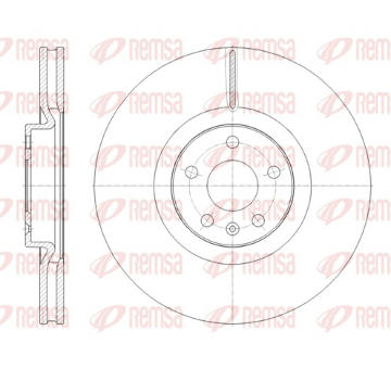 Brzdový kotouč REMSA 61797.10