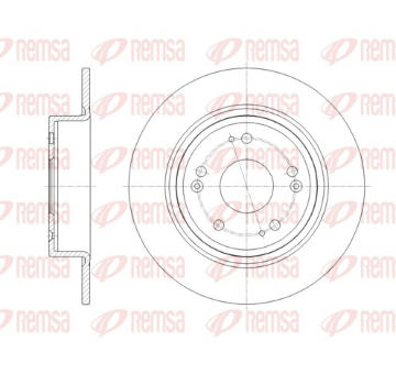 Brzdový kotouč REMSA 61811.00