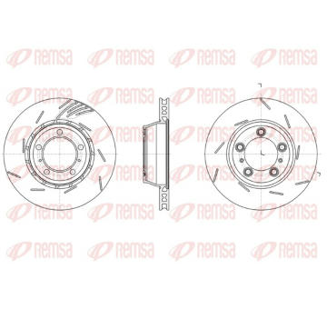 Brzdový kotouč REMSA 61861.10