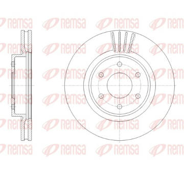 Brzdový kotouč REMSA 61963.10