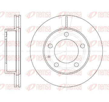 Brzdový kotouč REMSA 6203.10