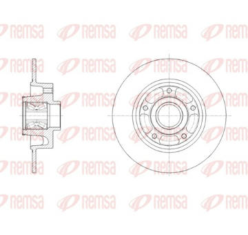 Brzdový kotouč REMSA 62138.20
