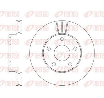 Brzdový kotouč REMSA 6214.10