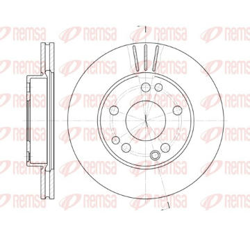 Brzdový kotouč REMSA 6228.10