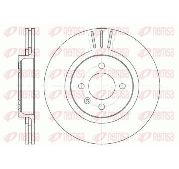 Brzdový kotouč REMSA 6294.10