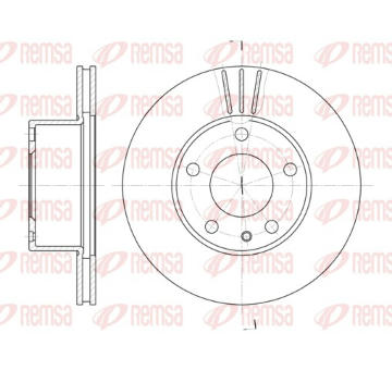 Brzdový kotouč REMSA 6298.10
