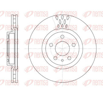 Brzdový kotouč REMSA 6305.10