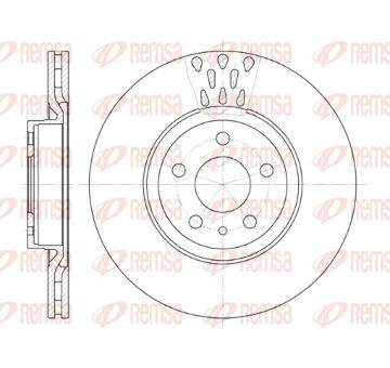 Brzdový kotouč REMSA 6316.10