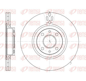 Brzdový kotouč REMSA 6316.11