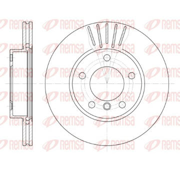 Brzdový kotouč REMSA 6324.10