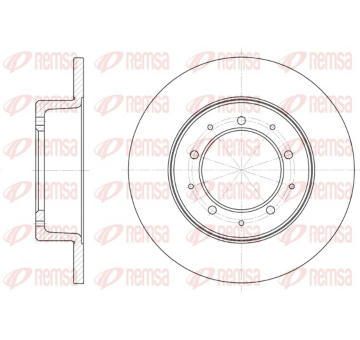 Brzdový kotouč REMSA 6333.00