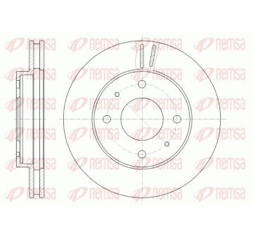 Brzdový kotouč REMSA 6394.10