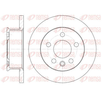 Brzdový kotouč REMSA 6414.00